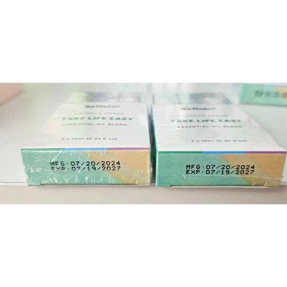Pack of 2 BeNatu Premium Grade Take Life Easy Essential Oils Roll On Men/Women - Picture 7 of 7